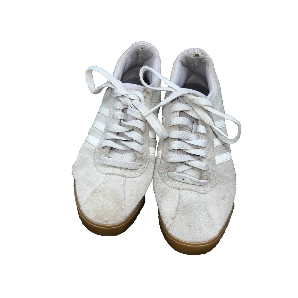Adidas Women's Courtset Sneakers Light Beige/Grey Size 7 S000183